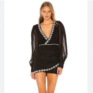 NWT NBD Nymphelia Chiffon Mini Dress